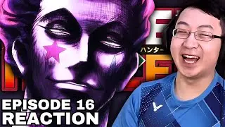 WTF IS HISOKA!😱| First Time Reaction to Hunter x Hunter Episode 16