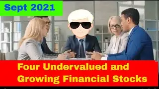 Four Financial Stocks that are Undervalued and Growing $HBAN $MTB $SBNY $WAL