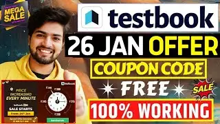 Testbook 26 January Offer | Testbook Pass Pro Coupon Code | Testbook Coupon Code | Testbook offers