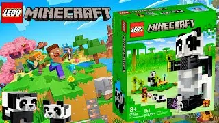 LEGO MINECRAFT 21245 THE PANDA HAVEN