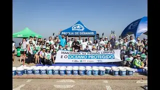 A&ccedil;&atilde;o Ecosurf Blue Keepers de Limpeza de Praia