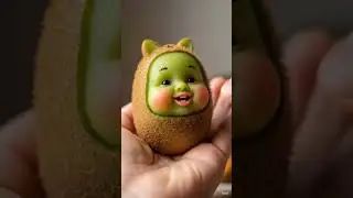 Cute Kiwi Eating ASMR 🥝 | No Talking | Juicy & Relaxing Sounds