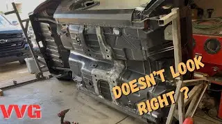 1968 Firebird under body inspection, flipping things on its side 