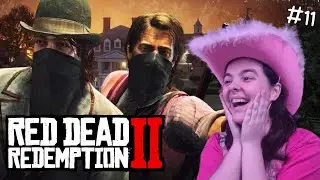 Moonshine & Wild West Heists! Red Dead Redemption 2 - First Time Blind Playthrough - Episode 11 🐎