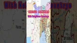 Neighbor country's of India #india #indianborder #border #LOC #LAC #indiapakistan #indiachina