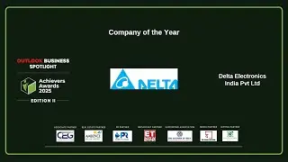 Delta Electronics India Pvt Ltd | Company of the Year Award