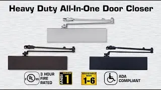 Universal Hardware UH4061/UH4062/UH4063 Parallel Mount Install Instructions with Mounting Plate