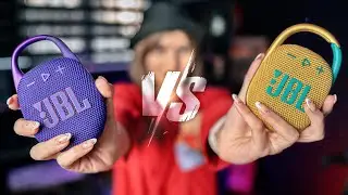 ‫مقایسه اسپیکر‌های Clip4 و Clip5 از JBL