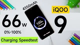 iQOO 9 Charging Test with 66w 0%-100% Shocking Results 😱