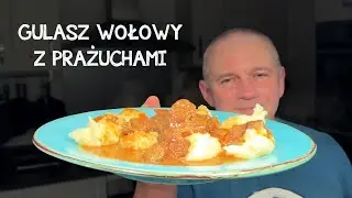 Gulasz wołowy z prażuchami. Przepyszne i łatwe w przygotowaniu!
