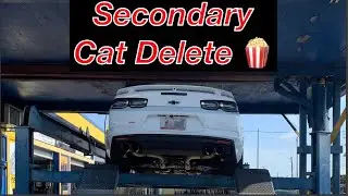 2019 Camaro SS Muffler Delete & Secondary Cat Delete