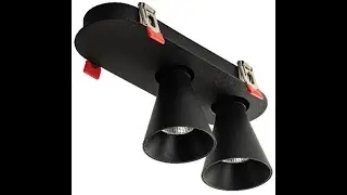 Innovative flared recessed spotlight with adjustable angle from China factory