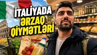 İtaliyada qiymətlər necədir? (1 AYLIQ MAAŞLA NƏ ALMAQ OLAR?)