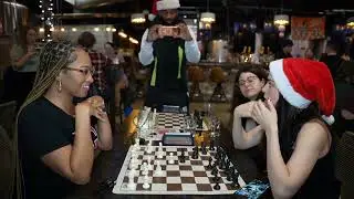 Christmas w MIKE KLEIN TAKE HIS QUEEN (DinaBe... | Chess Highlights