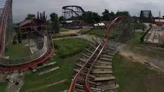 Wind Chaser at Kentucky Kingdom is so intense!  POV