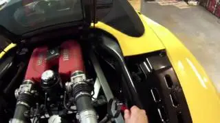 Ferrari 360 oil change