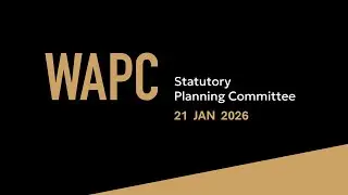 Statutory Planning Committee - 21 Jan 2026