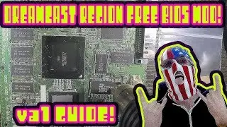 Dreamcast Bios Mod Install Guide! VA1 REGION FREE MOD!