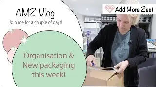 Add More Zest Vlog | Join me for a few days in my Diamond Painting Business