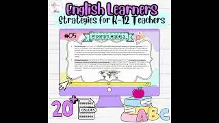 VIDEO PREVIEW of ESL Strategies for K 12 Teachers slides