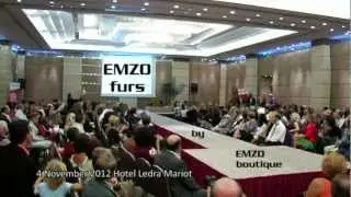 Furs show - Ledra Marriot . Показ моделей шуб в гостинице Ledra Marriot