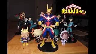 Banpresto ALL MIGHT My Hero Academia Crane King PVC figure unboxing & review! AGE OF HEROES!