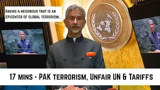 EAM Jaishankar Destroys Pakistan At UNGA | Calls Out Terror Epicentre & Tariff Hypocrisy