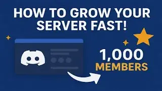 🚀 How to GROW Your Discord Server FAST in 2025 (REAL Methods!)
