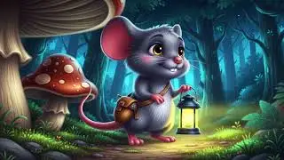 Milo the Moonlight Mouse | Bedtime Forest Adventure | Kids Story