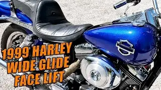 The 1999 Harley Wide Glide Gets a Face Lift!