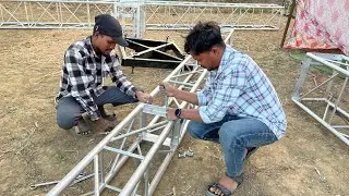 नगोई में लग गया 4 Side Truss 💥 दो दिन पहले ही लग गई पूरी Truss 😍 | @Kailash_kanwar69 