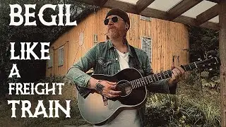 Norwegian singer songwriter -Begil- performing original song, Like a freight train 