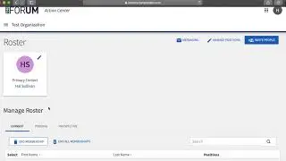Forum  Roster Management