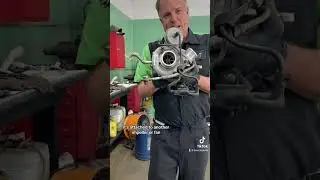 How does a Turbocharger work? Part 2. #mechanic #turbocharger
