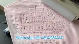 Ultrasonic lace machine for Table Cloth #pillowcase  #Embossing#Lace Making Machine