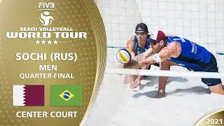 Cherif/Ahmed vs. Alison/&Aacute;lvaro Filho - Men's QF | Full Match | 4* Sochi 2021