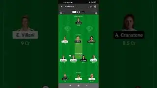 TRT W VS OVI W Dream11 team