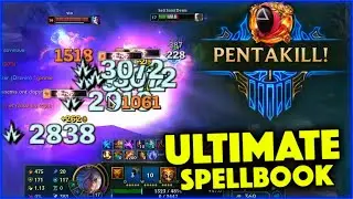 ULTIMATE SPELLBOOK is OVER LOL FUN Moments 2024 #329