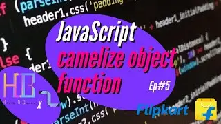 Function to camelize keys of a Object in JS | Advance JavaScript | Flipkart Interview Questions