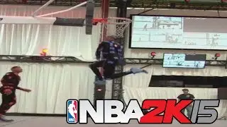 NBA 2K15 - Motion Capture Dunk Contest Footage