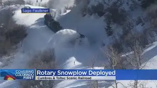 Rotary Snowplow Clears Cumbres & Toltec Scenic Railroad