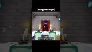 Minecraft: танец жителя деревни-призрака в обновлении &laquo;Действия и прочее&raquo; 1.7 &laquo;Хэллоуин&raquo;