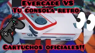 EVERCADE VS la CONSOLA RETRO con CARTUCHOS con LICENCIA OFICIAL a dobles, la mejor en EMULACIÓN?