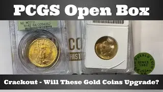 PCGS Open Box - Crackout - Will These Gold Coins Upgrade? 1908 $20 Saint-Gaudens, 1913 $10 Indian