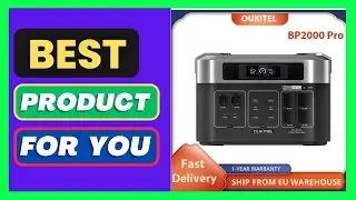 OUKITEL BP2000 Pro Portable Power Station, 2048Wh to 16384Wh LiFePO4 Battery
