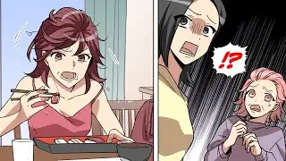 Someone broke into our house out of nowhere! I recognized her... [Manga dub]