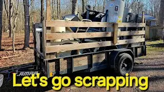 Hauling Two Loads Of Scrap In Just One Day!
