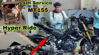 MT-15 4th Service 😱 | Service ke baad Hyper Ride 🔥 | Mileage & Performance