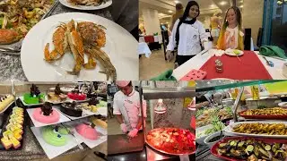 Египет 2025 УЖИН ОТЕЛЬ Moreno Horizon Spa Resort Хургада ОБЗОР Egypt Hurghada Vlog