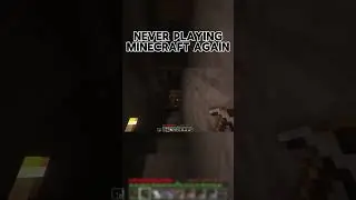 Minecraft Cave Horror Project is VERY scary #minecraft